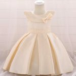 Cute Beaded Pleated Tutu Baby Girl Dress