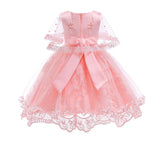 Lace Floral Dress Tulle Baby Girl Party Dress