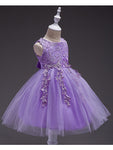 Cute Pageant Wedding Party Dress First Communion Dress