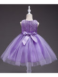 Cute Pageant Wedding Party Dress First Communion Dress