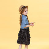 Cute Princess Dress +Denim Blouse