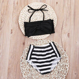 Baby Girl Bikini 2 pieces Set Stylish Swimsuit