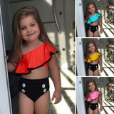 High Quality Baby Girl Swimsuit Cute Bikini