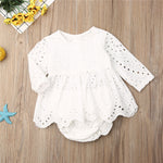 Newborn Baby Girl Long Sleeve Top Skirt Dress Short Outfit