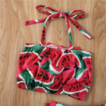 Baby Girl Swimsuit New Fruit Pineapple Printing Bikini