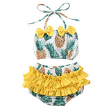 Baby Girl Swimsuit New Fruit Pineapple Printing Bikini