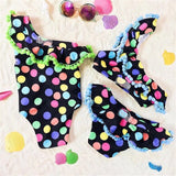 Cute Baby Girl Swimwear Fashion Bikini Set