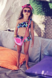 Cute Baby Girl Swimwear Fashion Bikini Set