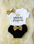 Newborn baby girl outfit stylish bodysuit