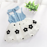 Cute Princess Denim Sleeveless Top