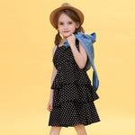 Cute Princess Dress +Denim Blouse