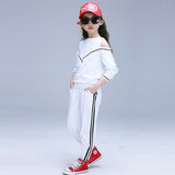 Stylish Sport Suit Long Sleeve Top + Pants