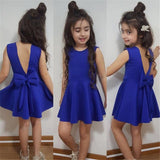 Fashion Backless Baby Girl  Dress