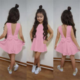 Fashion Backless Baby Girl  Dress