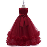 Princess Flower Dress Lace Banquet Dress