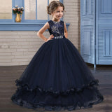 Princess Flower Dress Lace Banquet Dress