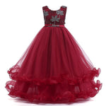 Princess Flower Dress Lace Banquet Dress