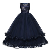 Princess Flower Dress Lace Banquet Dress