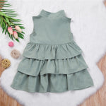 Fashion Model Baby Girl Dress Cute Little Lady