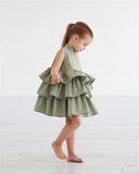 Fashion Model Baby Girl Dress Cute Little Lady