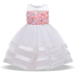 Colorful Flower Girl Princess Dress