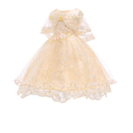 Lace Floral Dress Tulle Baby Girl Party Dress