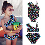 Cute Baby Girl Swimwear Fashion Bikini Set